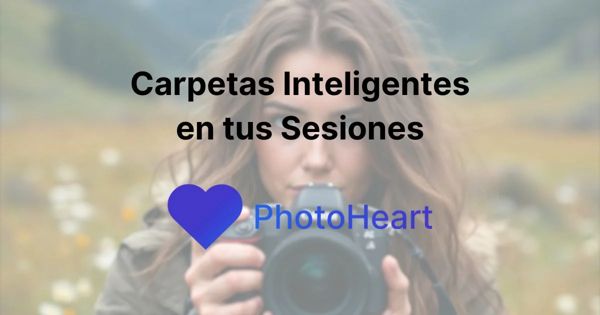 Adiós al caos: Llegan las Carpetas Inteligentes a tus Sesiones