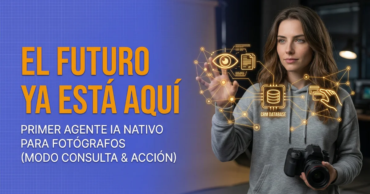 El Futuro ya está aquí: Presentamos el primer Agente IA para Fotógrafos